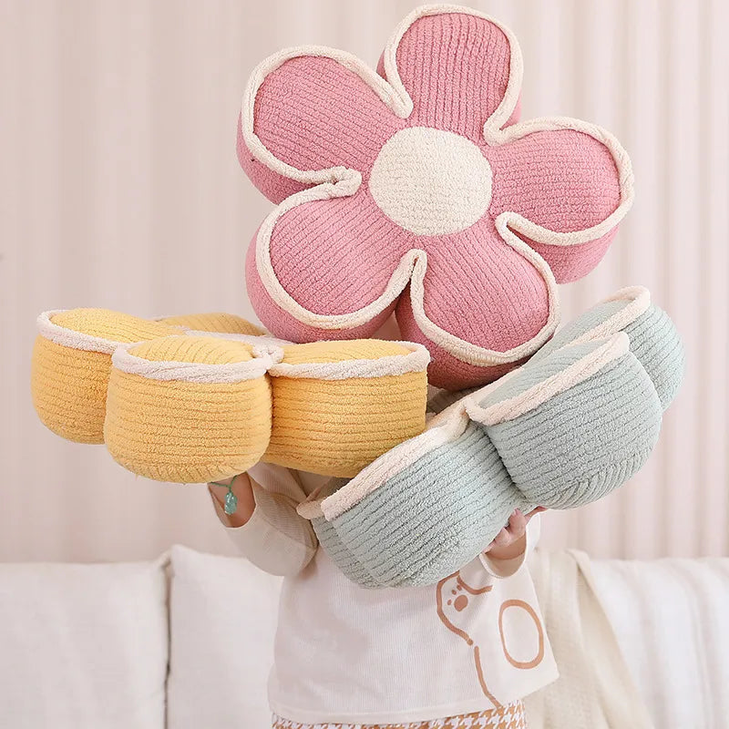 Pastel Flower Tatami Floor Cushions